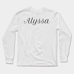 Alyssa Long Sleeve T-Shirt